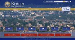 Desktop Screenshot of berlinnh.gov