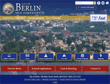 Tablet Screenshot of berlinnh.gov